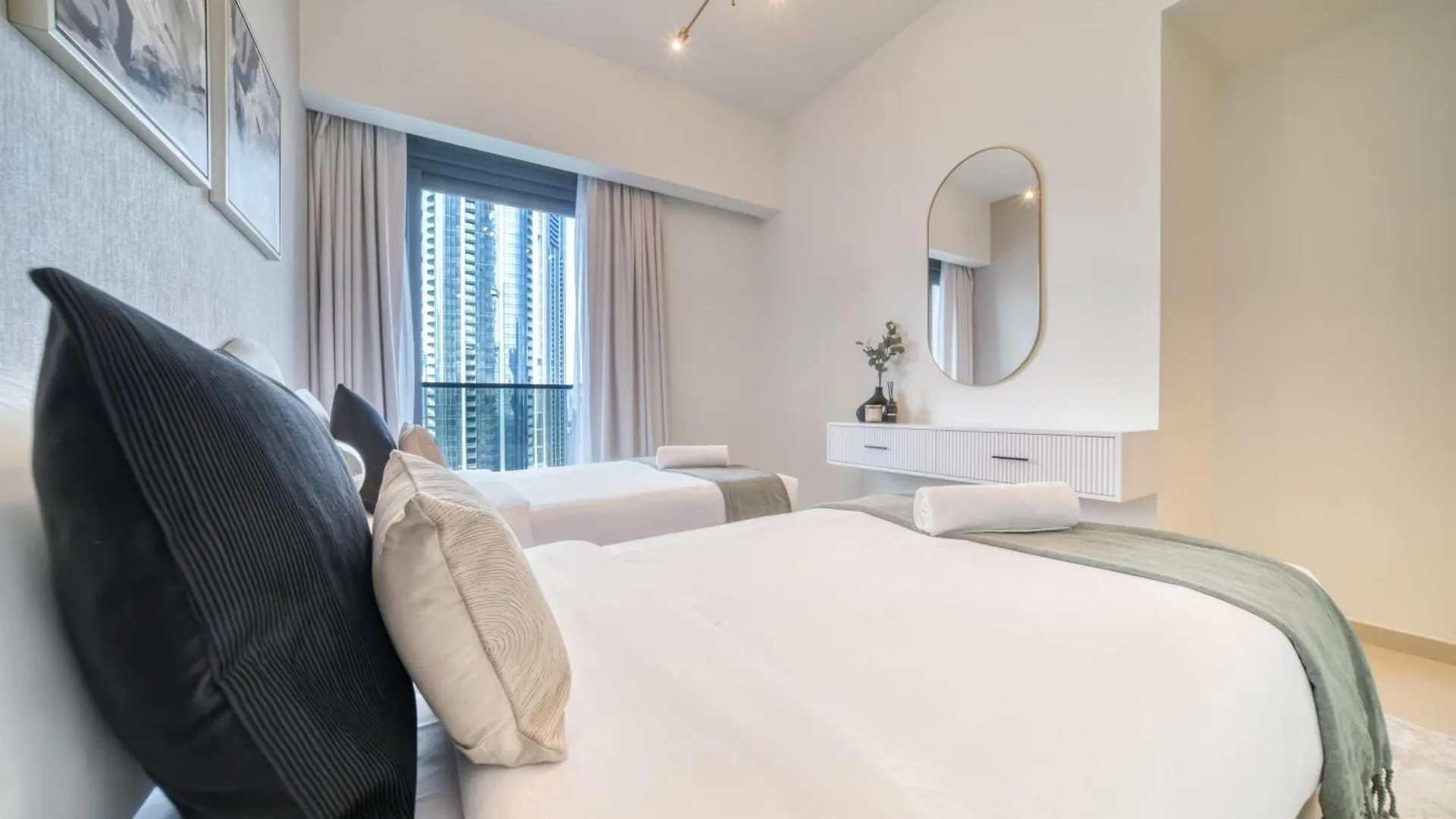 شقة Downtown Luxury - Stunning Burj Khalifa View - 5 Minutes Walk To Dubai Mall