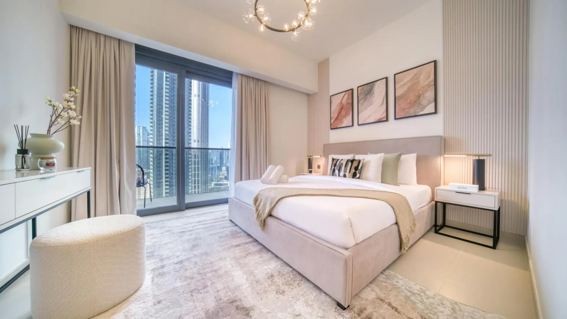 شقة Downtown Luxury - Stunning Burj Khalifa View - 5 Minutes Walk To Dubai Mall